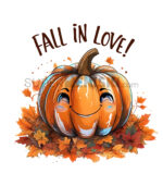 Тениска с тиква - Fall in love - Изображение 2