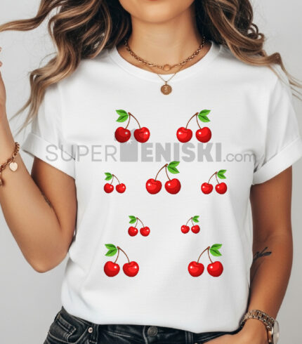 Тениска с черешки