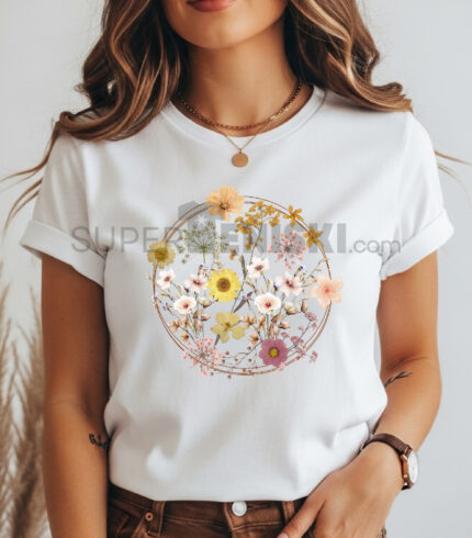 цветя в кръг